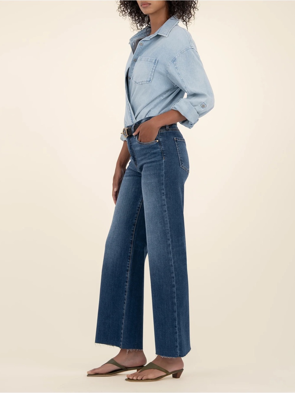 Kut from the Kloth Meg Wide Leg Jeans, 4 - Picture 2 of 9